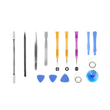 Load image into Gallery viewer, JF-8133 15 in 1 Metal + Plastic iPhone Dedicated Disassemble Repair Tool Kit