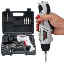 Load image into Gallery viewer, 4.8V Multi-functional Household Electric Screwdriver Electric Drill Electric Screwdriver Set US Plug, US Plug