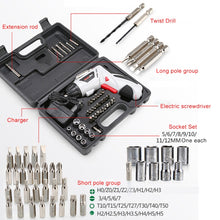 Load image into Gallery viewer, 4.8V Multi-functional Household Electric Screwdriver Electric Drill Electric Screwdriver Set US Plug, US Plug