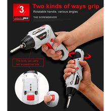 Load image into Gallery viewer, 4.8V Multi-functional Household Electric Screwdriver Electric Drill Electric Screwdriver Set US Plug, US Plug
