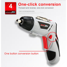 Load image into Gallery viewer, 4.8V Multi-functional Household Electric Screwdriver Electric Drill Electric Screwdriver Set US Plug, US Plug