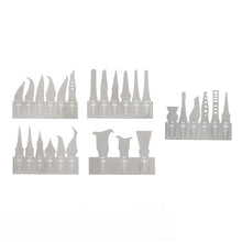 Load image into Gallery viewer, 28 in 1 Phone CPU BGA Chip Removal Repairing Silicon Manganese Alloy Blades Scraping Knife Set, 28 in 1