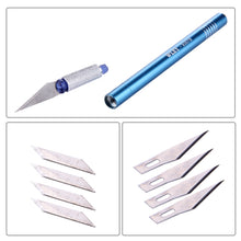 Load image into Gallery viewer, WLXY-9307B Metal Carving Knife Professional Mobile Phone Repair Tool with 8 Blades, WLXY-9307B