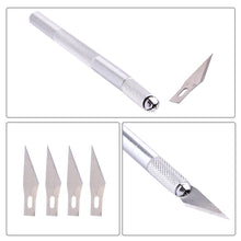 Load image into Gallery viewer, WLXY-9308 Metal Carving Knife Professional Mobile Phone Repair Tool with 6 Blades, WLXY-9308