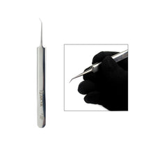 Load image into Gallery viewer, JIAFA JF-605 Stainless Steel Curved Tip Tweezers