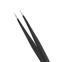 Load image into Gallery viewer, JIAFA JF-603 Straight Tip Tweezers, JF-603 Black