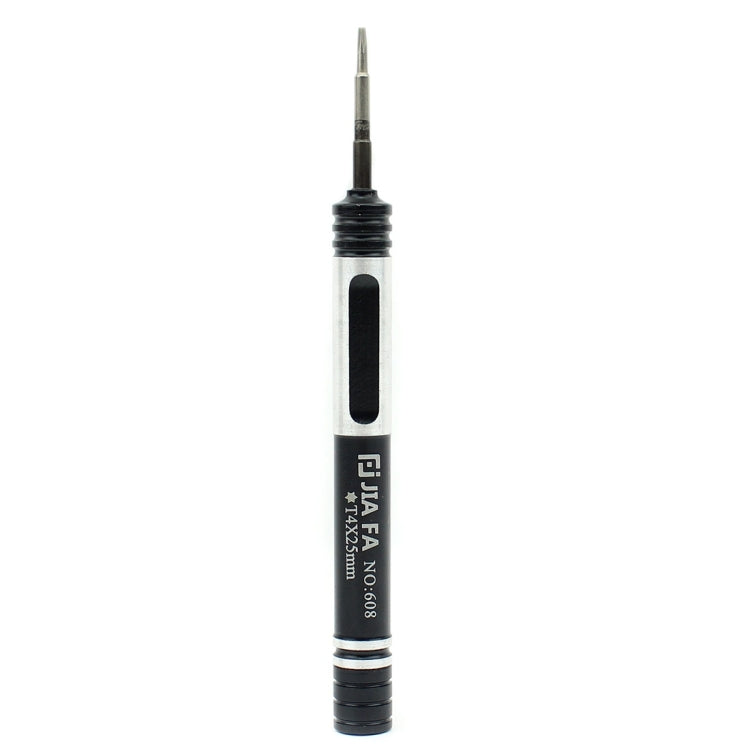 JIAFA JF-608-T4 Torx T4 Mobile Phone Repair Screwdriver (Black)
