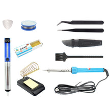 Load image into Gallery viewer, JIAFA JF-8122 11 in 1 60W Soldering Iron Tool Set, Voltage: 110V, 11 in 1 60W, EU Plug, JF-8122