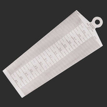 Load image into Gallery viewer, Wedge Feeler Gap 45-60mm Stainless Steel Ruler Inspection Taper Gauge Metric Imperial Measure Tool, 45-60mm Metric Imperial