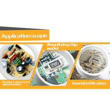 Load image into Gallery viewer, JAKEMY JM-Z19 Portable 8X Optical Magnifier with LED Light