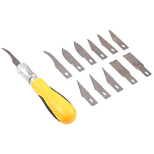 Load image into Gallery viewer, WLXY WL-9305 High-Grade Carving Knife Kit, Knife Length: 15.5cm, WL-9305