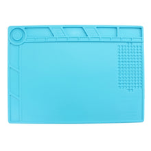 Load image into Gallery viewer, Maintenance Platform High Temperature Heat-resistant Repair Insulation Pad Silicone Mats, Size: 34.8cm x 25cm