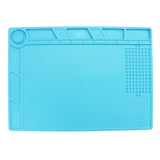 Maintenance Platform High Temperature Heat-resistant Repair Insulation Pad Silicone Mats, Size: 34.8cm x 25cm
