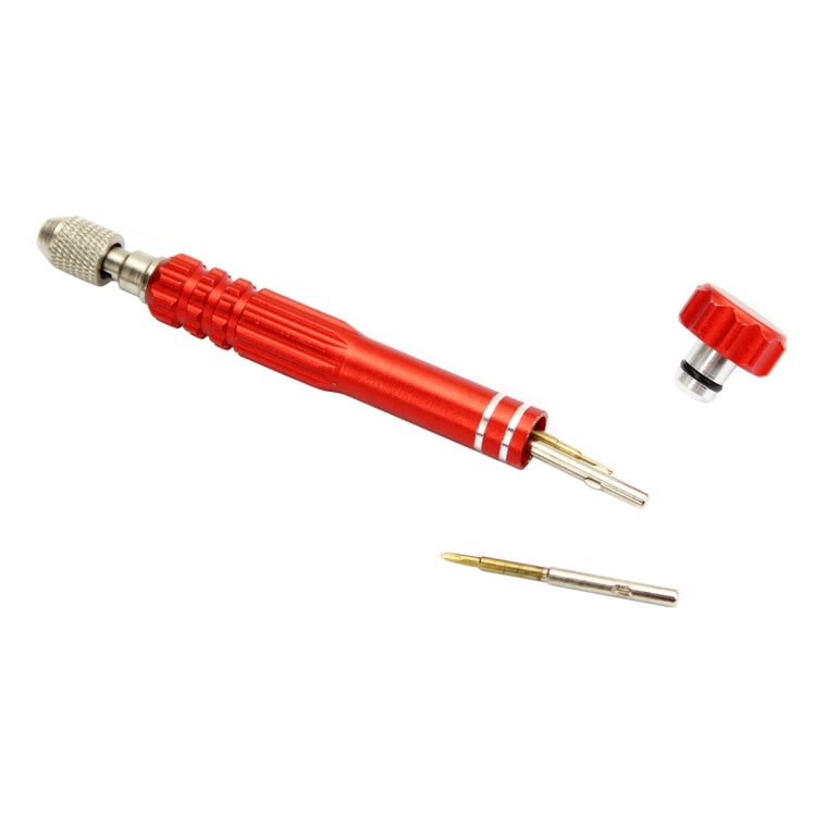 JF-6688 5 in 1 Metal Multi-purpose Pen Style Screwdriver Set for Phone Repair