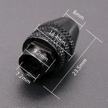Load image into Gallery viewer, Electric Grinder M8 x 0.75mm 0.3-3.2mm Keyless Rotary Tool Three-jaw Chuck(Long), M8 x0.75mm