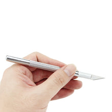 Load image into Gallery viewer, JIAFA JF-621 Metal Carving Knife Professional Mobile Phone Repair Tool with 6 Blades, JF-621