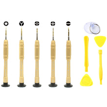 Load image into Gallery viewer, JF-8140 10 in 1 Metal + Plastic iPhone Dedicated Disassemble Repair Tool Kit
