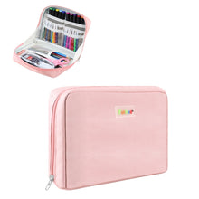 Load image into Gallery viewer, FunAdd Large-capacity Pencil Case Storage Organizer Canvas Cosmetic Bag, Size: 230 x 170 x 75mm, 230 x 170 x 75mm