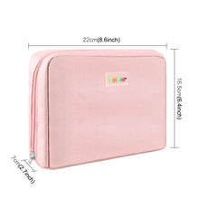 Load image into Gallery viewer, FunAdd Large-capacity Pencil Case Storage Organizer Canvas Cosmetic Bag, Size: 230 x 170 x 75mm, 230 x 170 x 75mm
