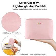 Load image into Gallery viewer, FunAdd Large-capacity Pencil Case Storage Organizer Canvas Cosmetic Bag, Size: 230 x 170 x 75mm, 230 x 170 x 75mm