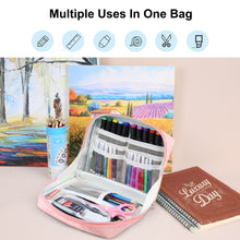Load image into Gallery viewer, FunAdd Large-capacity Pencil Case Storage Organizer Canvas Cosmetic Bag, Size: 230 x 170 x 75mm, 230 x 170 x 75mm