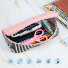 Load image into Gallery viewer, HAWEEL Pencil Case Cosmetic Storage Organizer Canvas Glasses Bag, Size: 230 x 110 x 70mm, 230 x 110 x 70mm