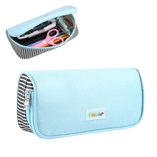 Load image into Gallery viewer, HAWEEL Pencil Case Cosmetic Storage Organizer Canvas Glasses Bag, Size: 230 x 110 x 70mm, 230 x 110 x 70mm