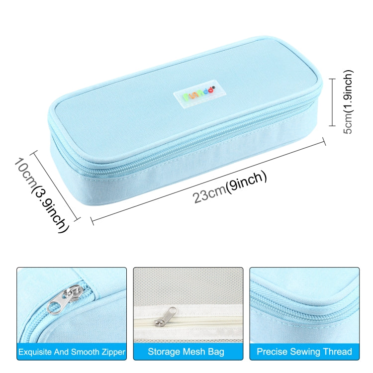 FunAdd Pencil Case Cosmetic Storage Organizer Bag, Size: 235 x 105 x 50mm, 235 x 105 x 50mm