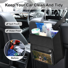 Load image into Gallery viewer, FUNADD Portable Folding Car Back Seat Hook Storage Box, Car Storage Box