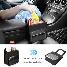 Load image into Gallery viewer, FUNADD Portable Folding Car Back Seat Hook Storage Box, Car Storage Box