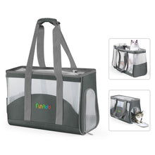 Load image into Gallery viewer, FUNADD Portable Breathable Pet Bag Outdoor Shoulder Tote Bag, Breathable Pet Bag