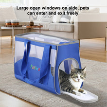 Load image into Gallery viewer, FUNADD Portable Breathable Pet Bag Outdoor Shoulder Tote Bag, Breathable Pet Bag