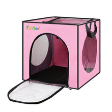 Load image into Gallery viewer, FUNADD Pet Bath Drying Box Portable Folding Dryer Cage, Suitable for Pets up to 5kg, Folding Dryer Cage