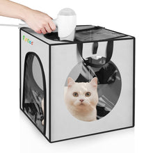 Load image into Gallery viewer, FUNADD Pet Bath Drying Box Portable Folding Dryer Cage, Suitable for Pets up to 5kg, Folding Dryer Cage