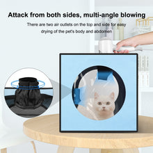 Load image into Gallery viewer, FUNADD Pet Bath Drying Box Portable Folding Dryer Cage, Suitable for Pets up to 5kg, Folding Dryer Cage