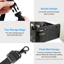 Load image into Gallery viewer, FunAdd Breathable and Foldable Pet Dog Car Basket Anti-dirty Waterproof Pad