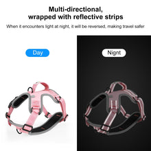 Load image into Gallery viewer, FunAdd Traction Rope Reflective Breathable Nylon Pet Vest Dog Harness, Size: M, Size: M