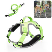 Load image into Gallery viewer, FunAdd Traction Rope Reflective Breathable Nylon Pet Vest Dog Harness, Size: M, Size: M