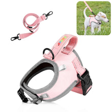 Load image into Gallery viewer, FunAdd Traction Rope Reflective Breathable Nylon Pet Vest Dog Harness, Size: S, Size: S
