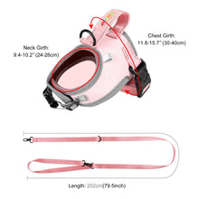 Load image into Gallery viewer, FunAdd Traction Rope Reflective Breathable Nylon Pet Vest Dog Harness, Size: S, Size: S