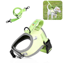 Load image into Gallery viewer, FunAdd Traction Rope Reflective Breathable Nylon Pet Vest Dog Harness, Size: S, Size: S