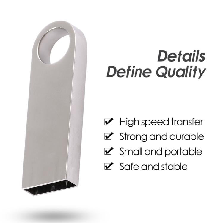 128GB Metal USB 2.0 Flash Disk, 128GB