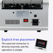 Load image into Gallery viewer, 2108UV/IR Portable Multi-Currency Currency Counter, Specification: AU Plug, 220V AU Plug