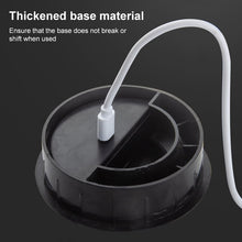Load image into Gallery viewer, 60mm Desktop Outlet USB Cable Wire Hole Cover Round Winder Holder