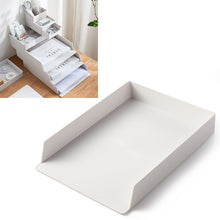 Load image into Gallery viewer, Desktop Removable A4 Assembled File Storage Box, 0115-1 (Blue Green), 0115-1 (Grey White)