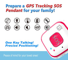 Load image into Gallery viewer, REACHFAR V28 Necklace Style GSM Mini LBS WiFi AGPS Tracker SOS Communicator, RF-V28