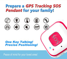 Load image into Gallery viewer, V28 Necklace Style GSM Mini LBS WiFi AGPS Tracker SOS Communicator, V28