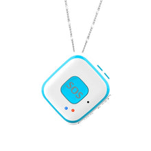 Load image into Gallery viewer, V28 Necklace Style GSM Mini LBS WiFi AGPS Tracker SOS Communicator, V28