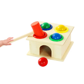 Baby Early Education Intellectual Toy Percussion Knocking Table, Size: 12*12*10cm