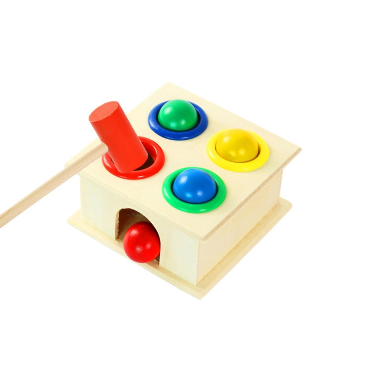 Baby Early Education Intellectual Toy Percussion Knocking Table, Size: 12*12*10cm